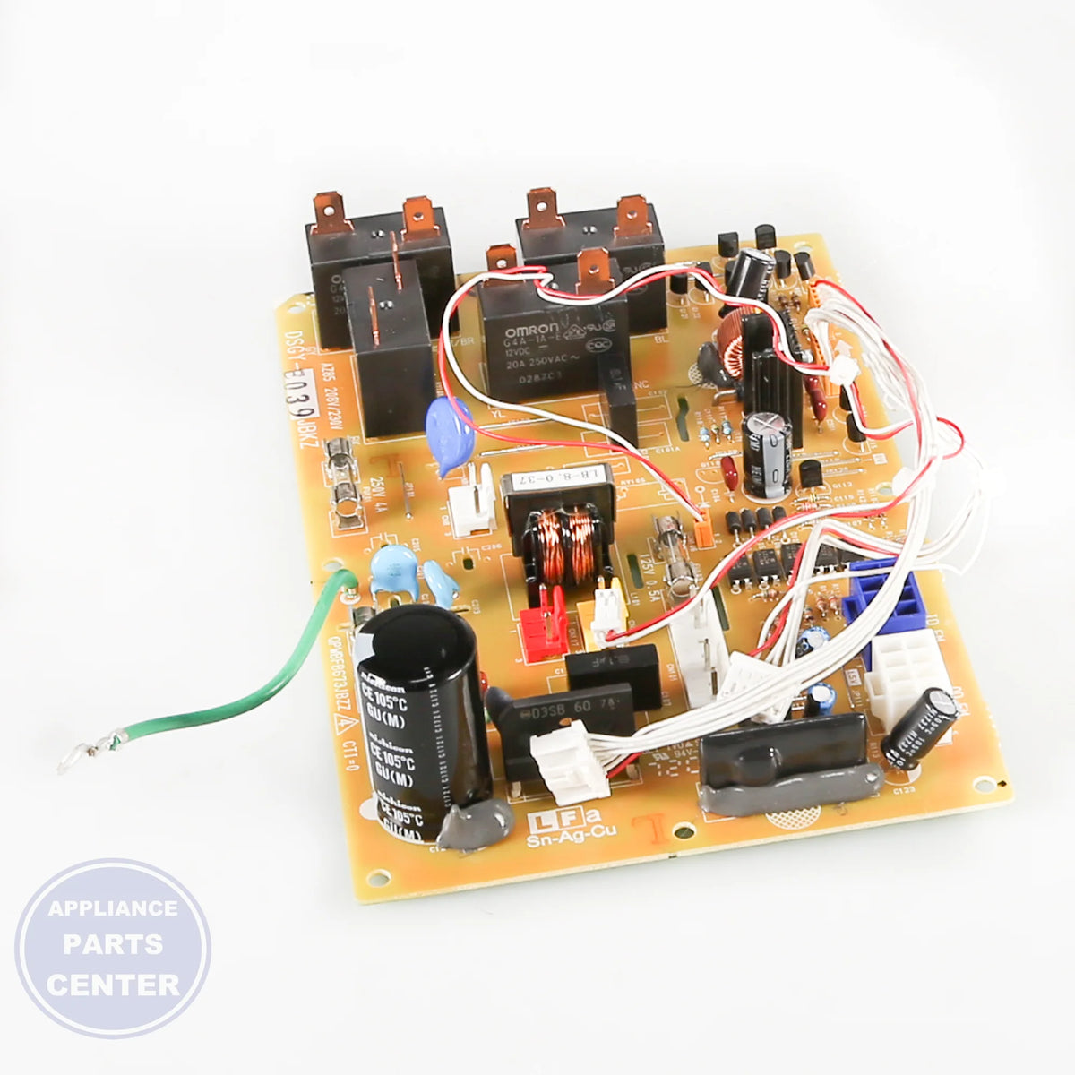 GEH DRIVE BOARD ASM WP29X10033 - Installation in GEH XYZ model showing mounting points