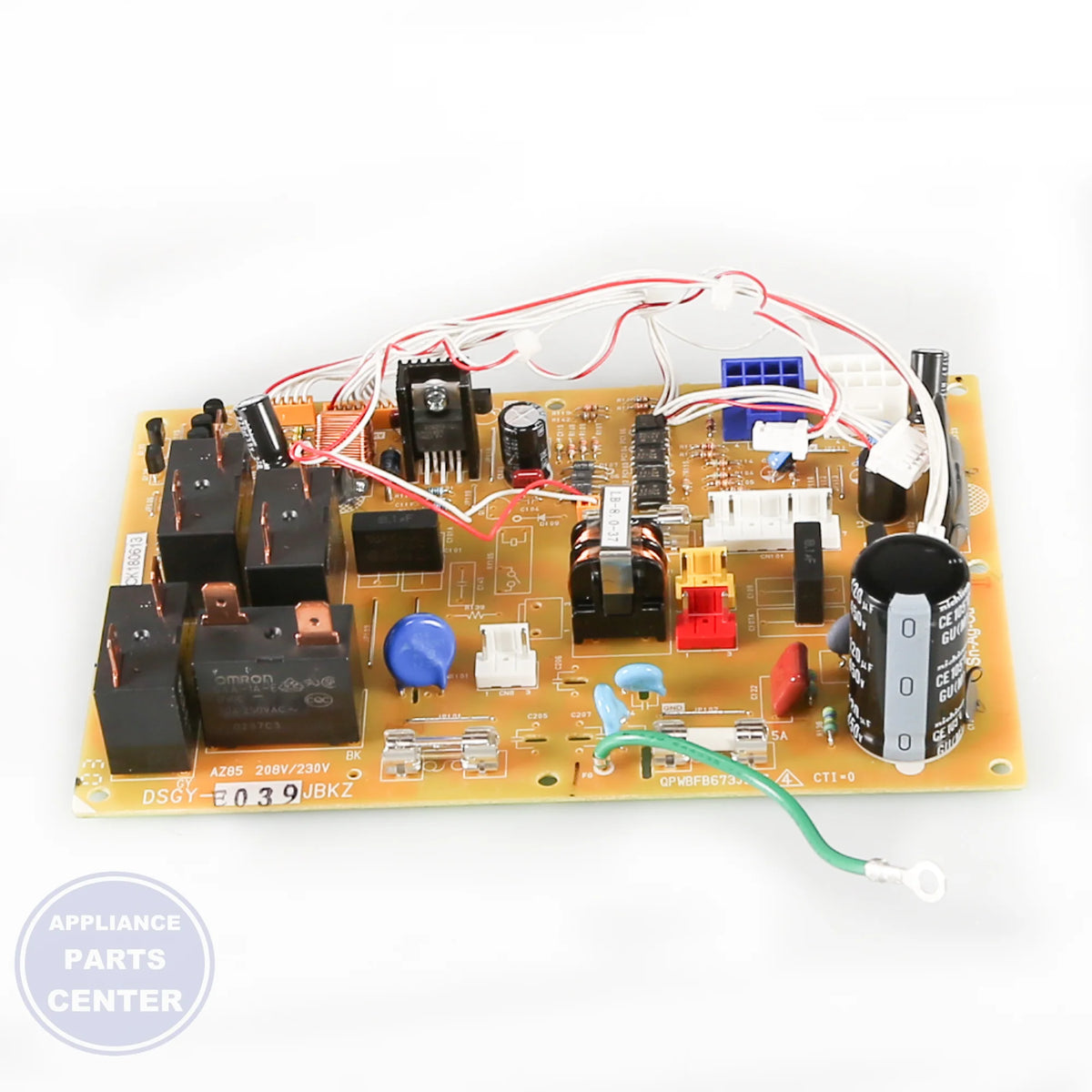 GEH DRIVE BOARD ASM WP29X10033 - Installation in GEH XYZ model showing mounting points