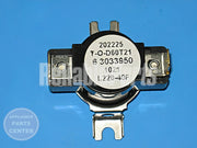 WHIRLPOOL THERMOSTAT WP303395 - Main view showing temperature control for specific models