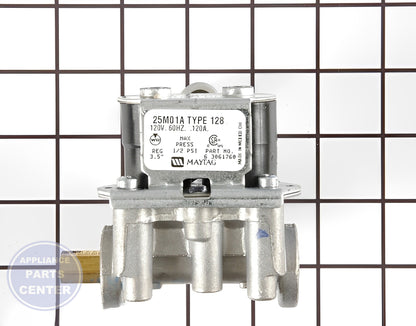 WHIRLPOOL GAS VALVE WP306176 - Detailed view of gas control mechanism