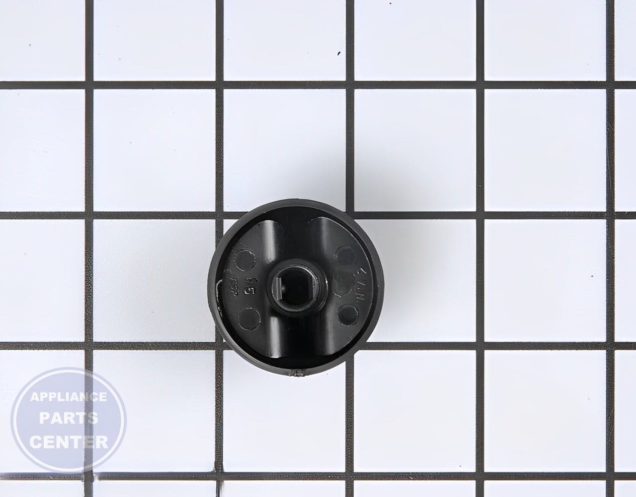 WHIRLPOOL KNOB WP307458 - Detailed view of precise control and durability