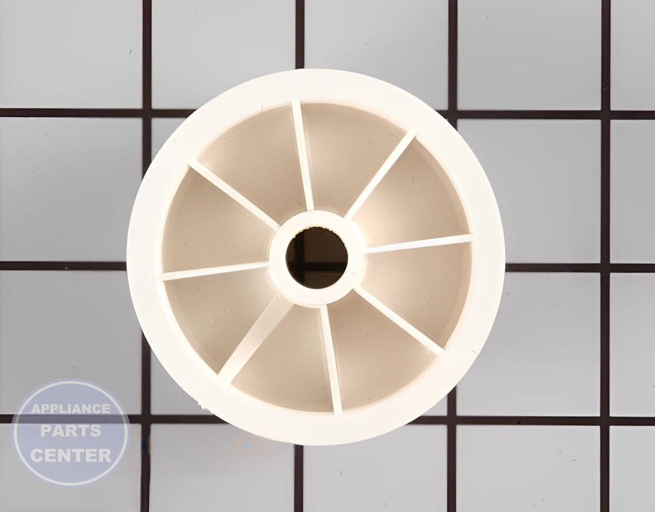 WHIRLPOOL IDLER PULLEY WP31001344 - Main view showing durable construction for WPL models