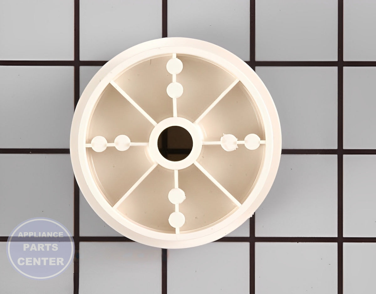 WHIRLPOOL IDLER PULLEY WP31001344 - Detailed view of efficient technical details