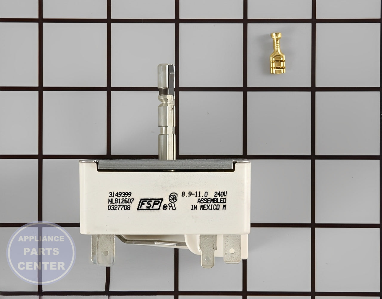 WHIRLPOOL INFINITE SWITCH WP3149399 - Main view showing precise control for various models