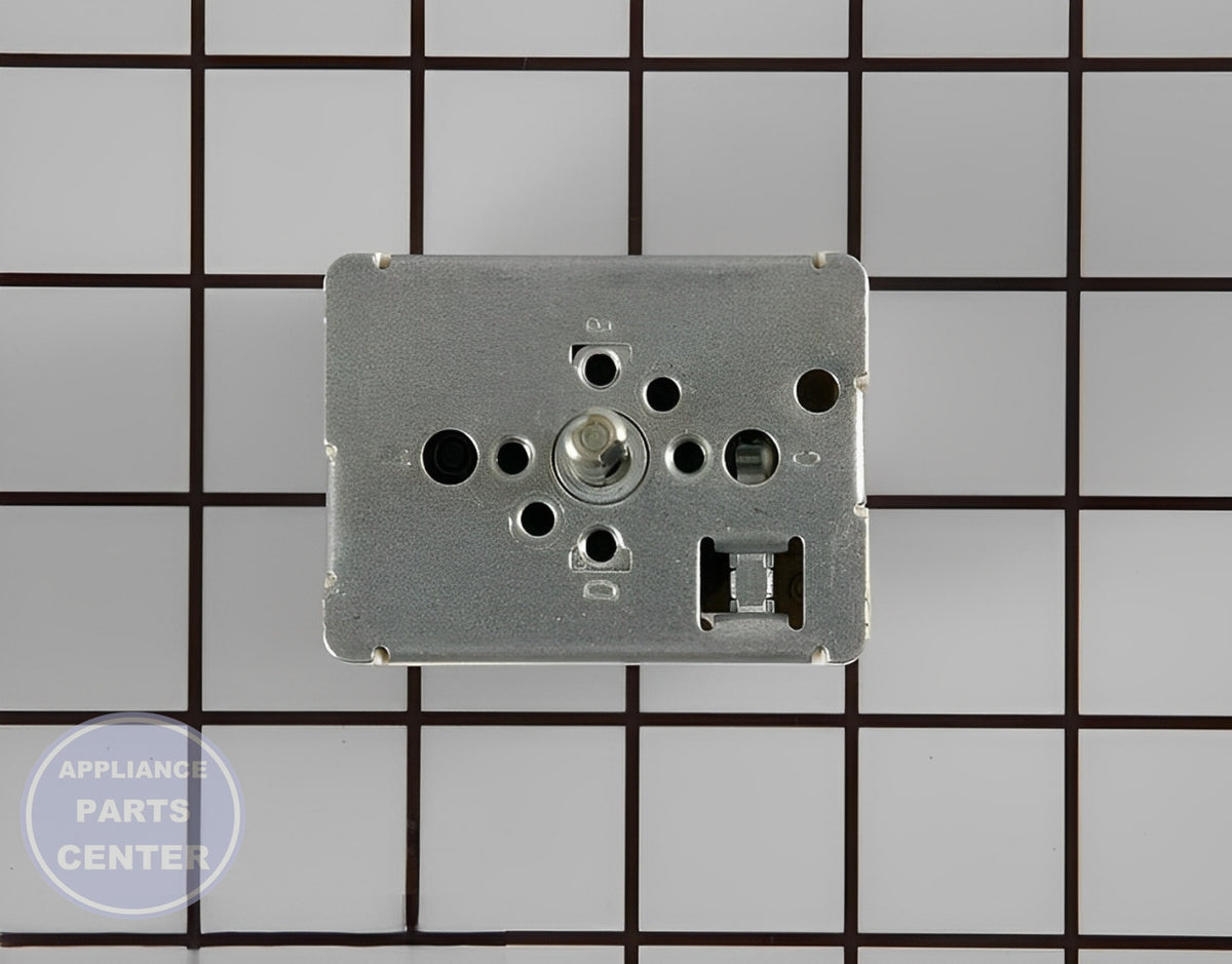 WHIRLPOOL INFINITE SWITCH WP3149399 - Side view with specific measurements