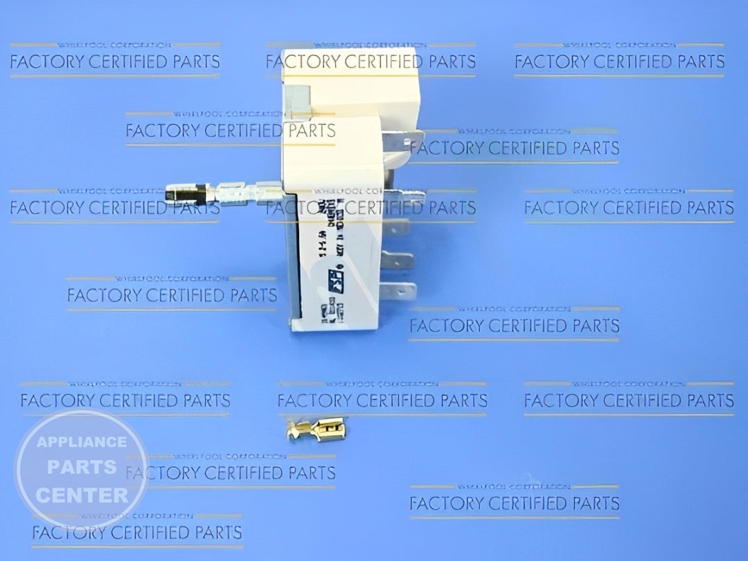 WHIRLPOOL INFINITE SWITCH WP3149401 - Side view with specific measurements