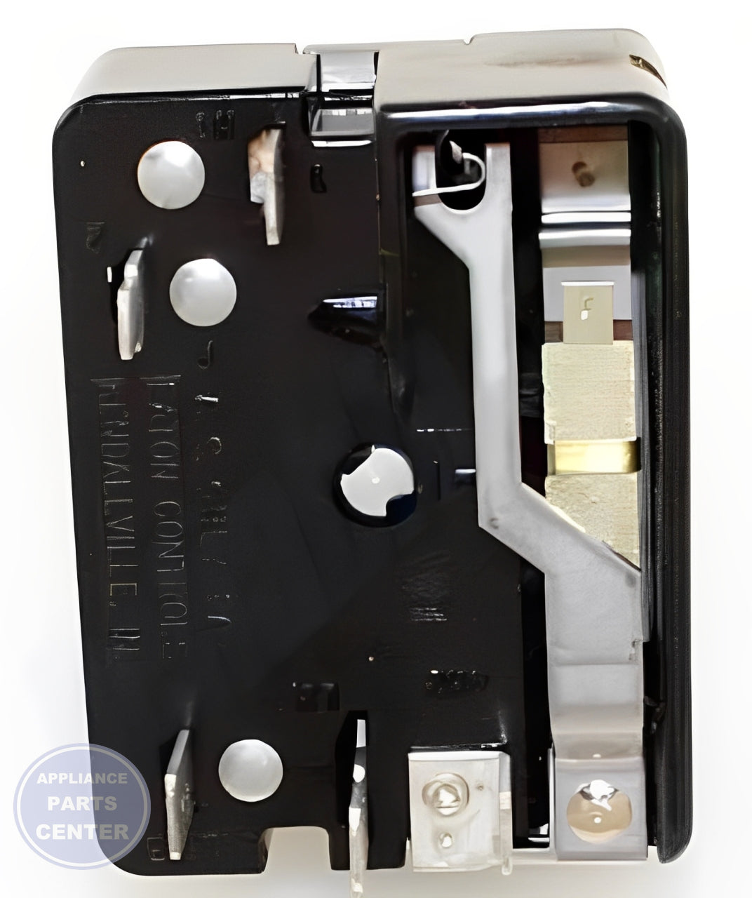 WHIRLPOOL INFINITE SWITCH WP3149401 - Installation in specific model showing mounting points
