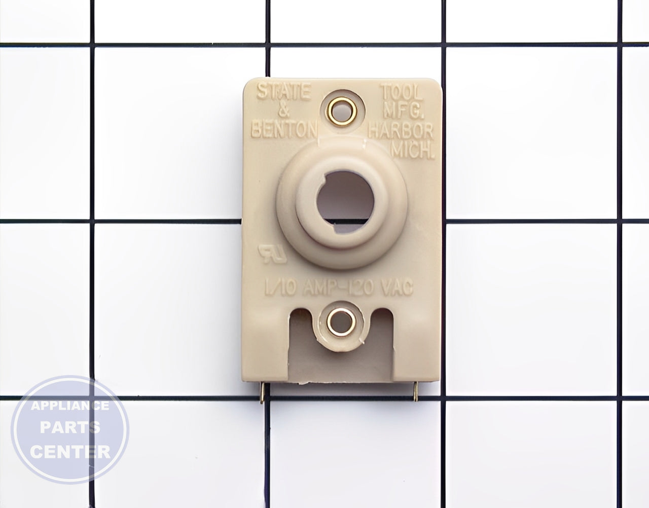 KitchenAid Spark Ignition Switch WP3185830 - Main view showing reliable ignition for various KitchenAid models