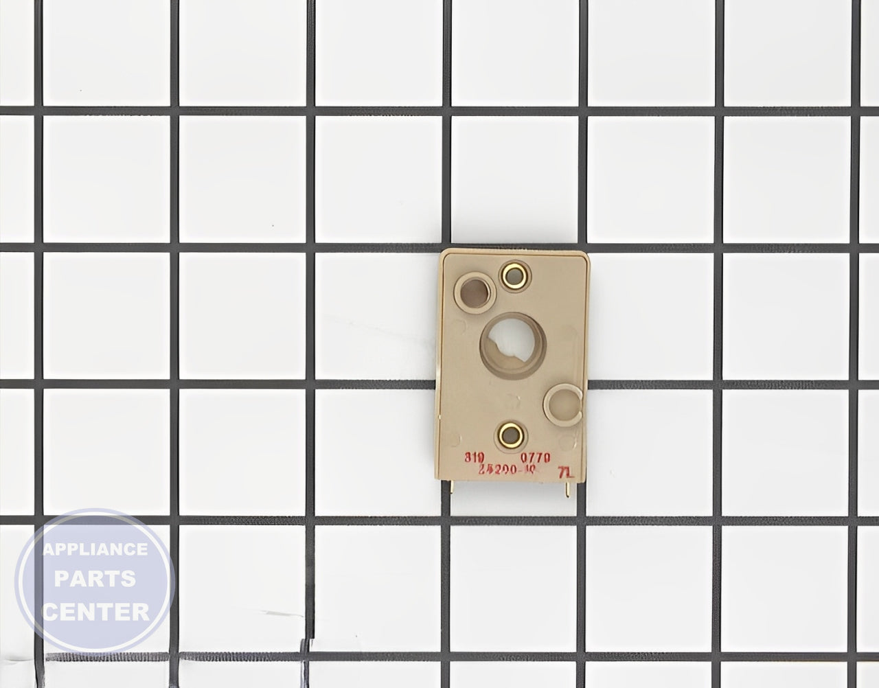 WHIRLPOOL IGNITER SWITCH WP3190779 - Main view showing seamless ignition for various models