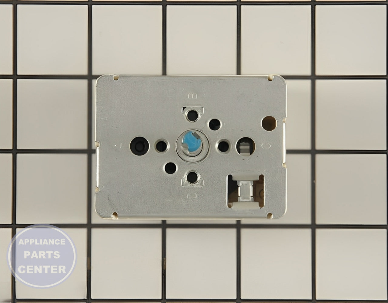 WHIRLPOOL INFINITE SWITCH WP3191471 - Side view with precise heat settings
