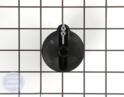 WHIRLPOOL CONTROL KNOB WP3191922 - Side view with compatibility details