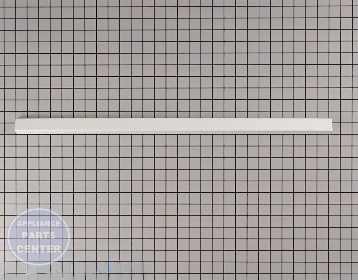 WHIRLPOOL DOOR HANDLE WP3195263 - Main view showing ergonomic grip for WPL Range/Stove/Oven models