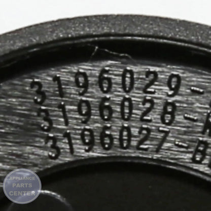 KNOB WP3196027 - Detailed view of durable construction