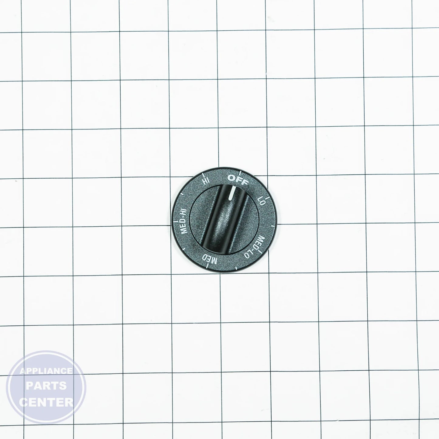 KNOB WP3196027 - Side view with standard measurements