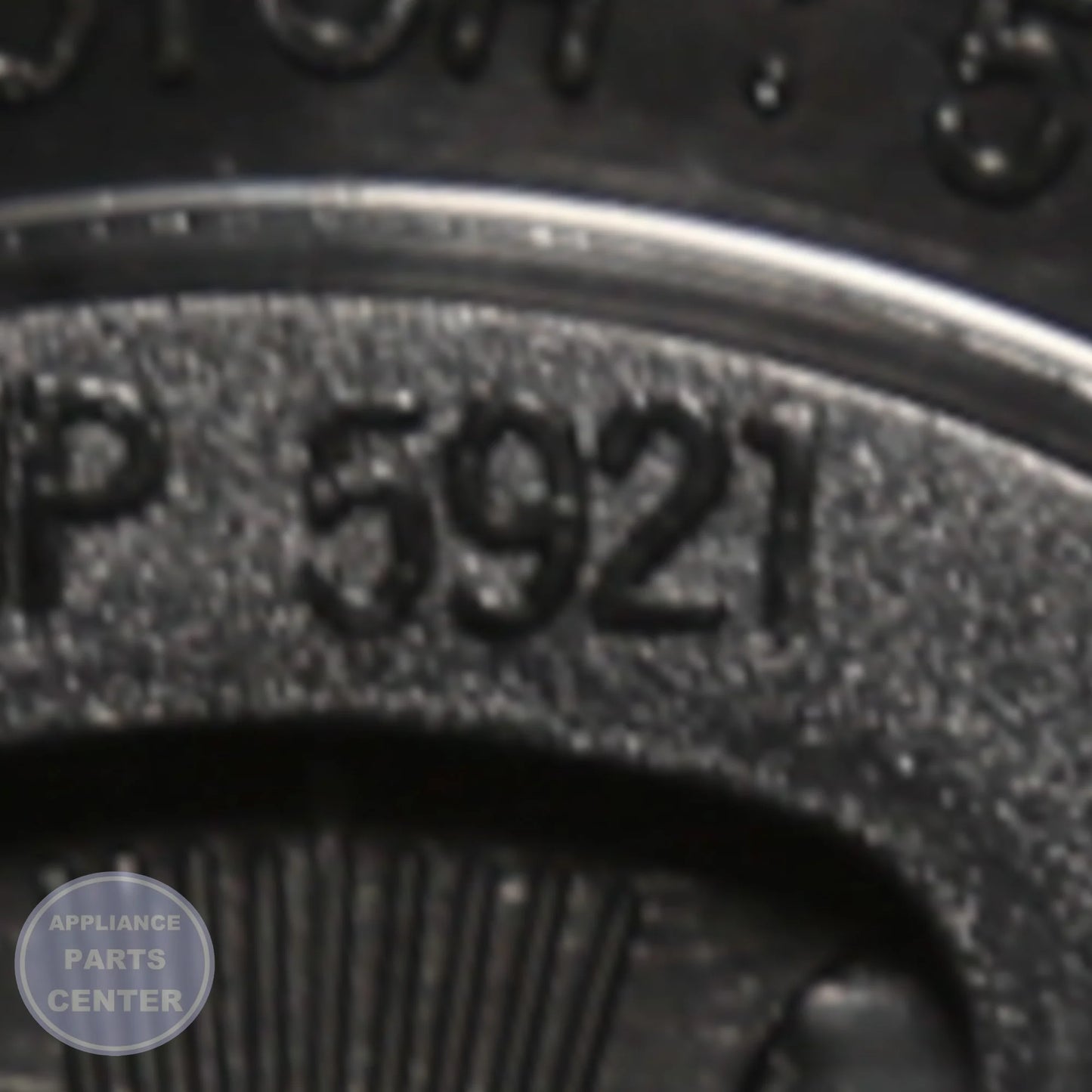 WPL KNOB WP3196048 - Main view showing ergonomic design for Whirlpool and Maytag models