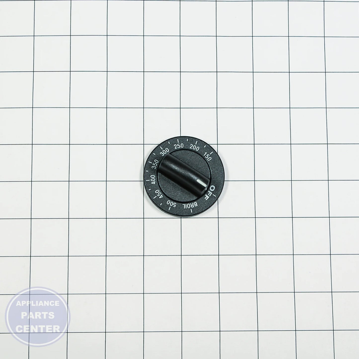 WPL KNOB WP3196048 - Installation in Whirlpool model showing simple mounting points