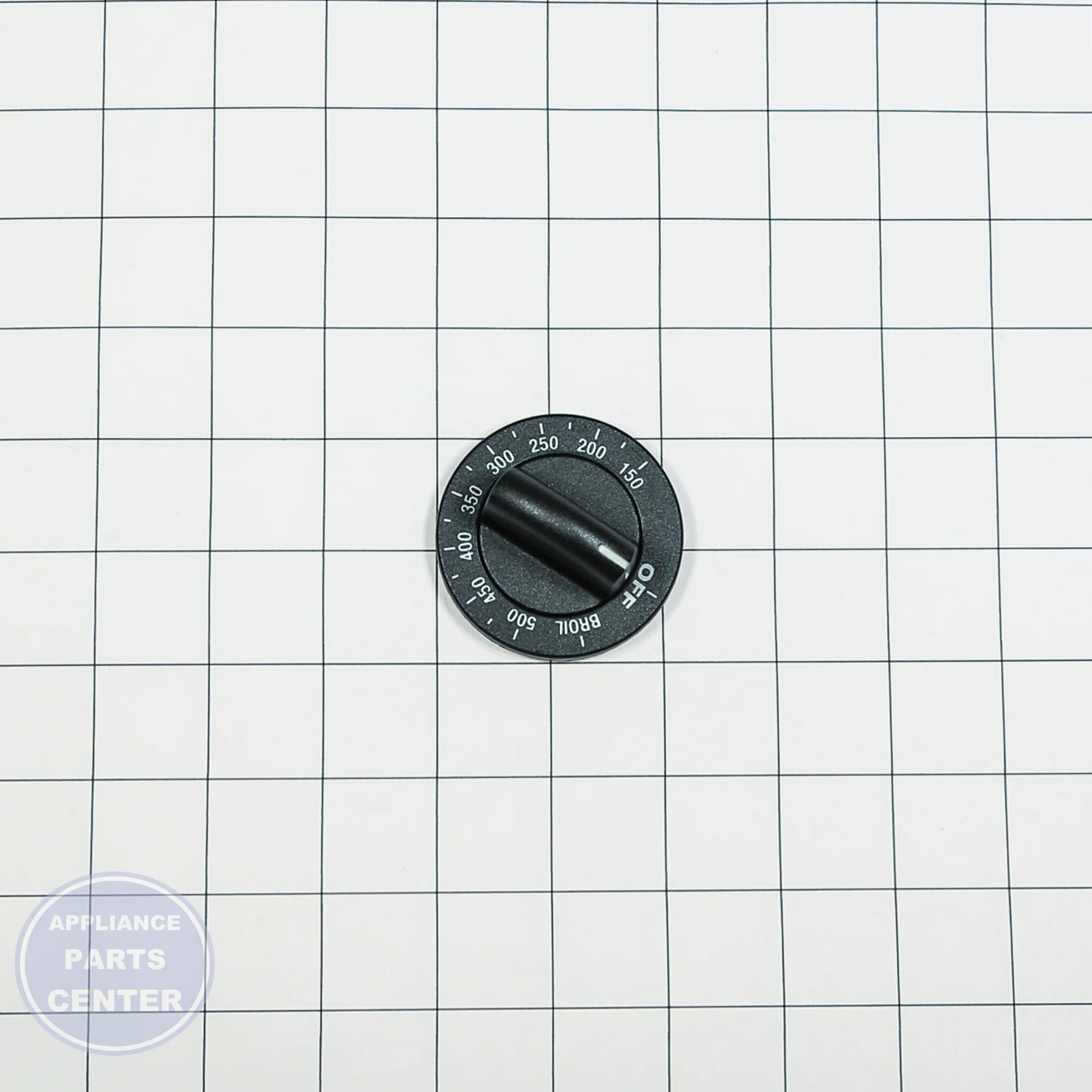 WPL KNOB WP3196048 - Installation in Whirlpool model showing simple mounting points