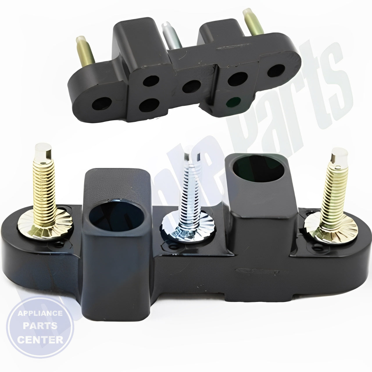 Whirlpool Terminal Block WP33001244 - Installation in specific model showing mounting points
