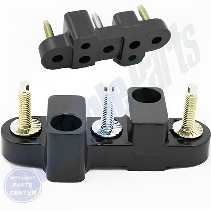 Whirlpool Terminal Block WP33001244 - Installation in specific model showing mounting points