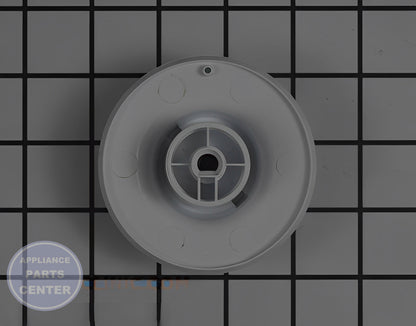 WHIRLPOOL DIAL KNOB WP33001621 - Side view with precise measurements