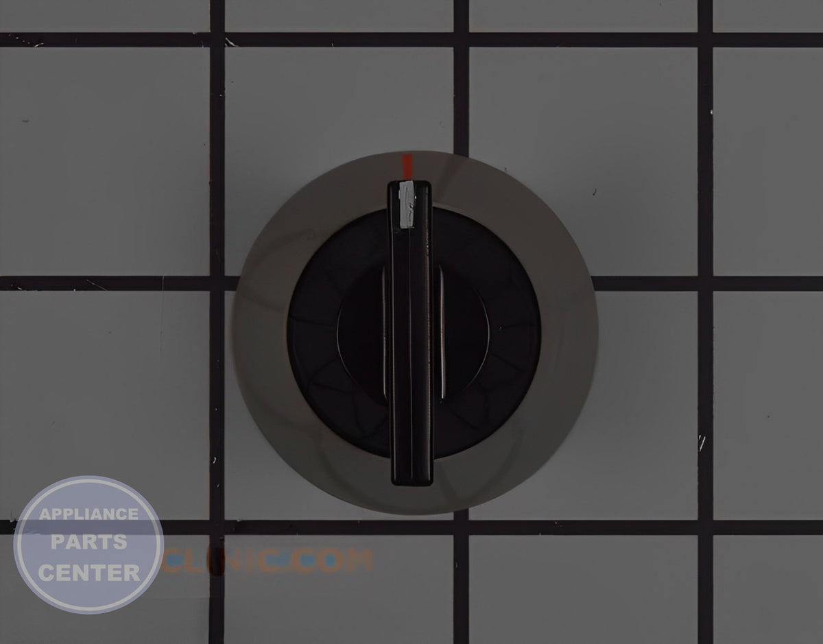Whirlpool Control Knob WP330190 - Main view showing ergonomic design for Whirlpool, Kenmore, Roper Range/Stove/Oven models