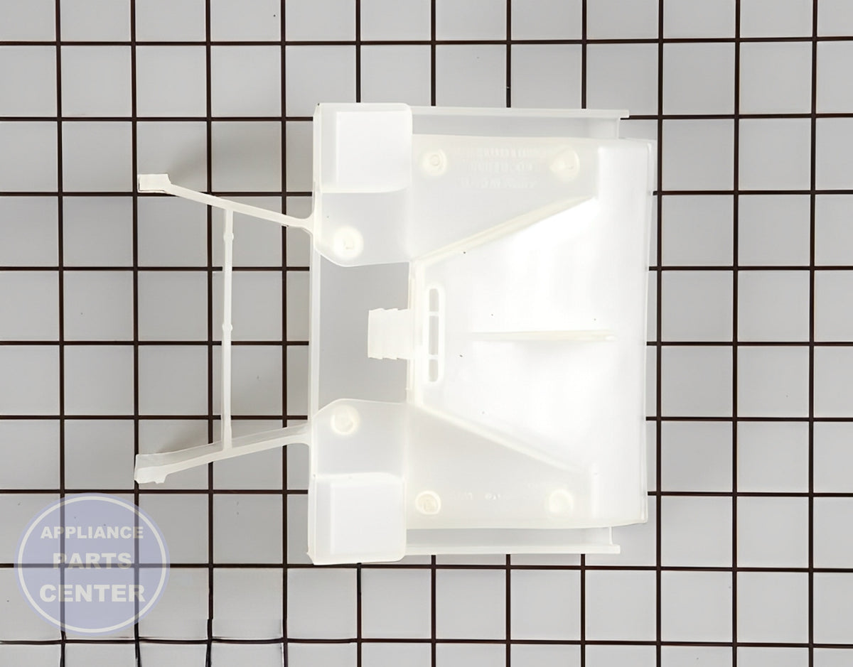 WHIRLPOOL WASHER TUB FILL NOZZLE WP3360977 - Detailed view of high-quality valve & float assembly