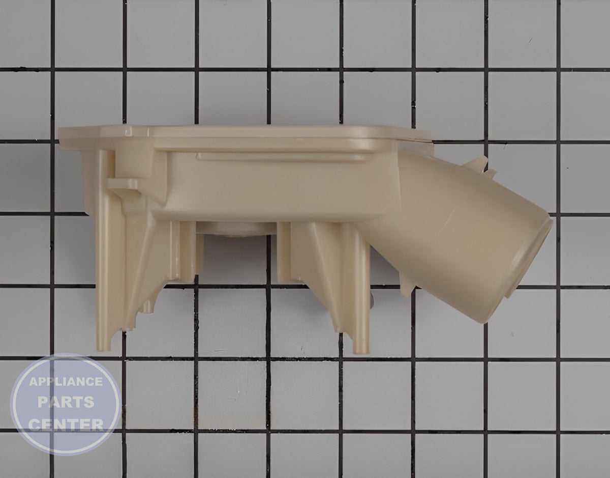 WHIRLPOOL Washer Drain Pump WP3363394 - Detailed view of high water flow capacity