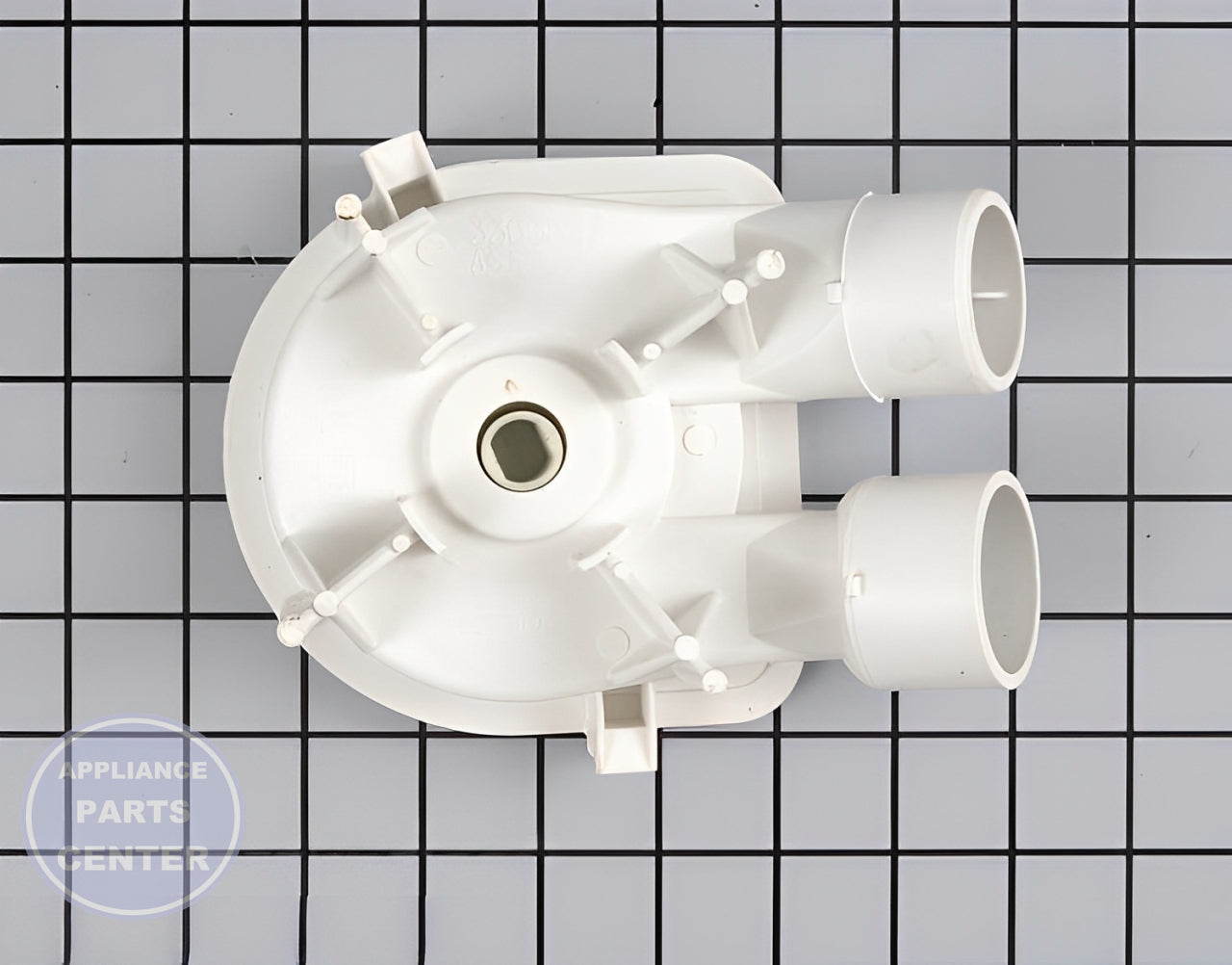 WHIRLPOOL WATER PUMP WP3363892 - Detailed view of water pump technical details