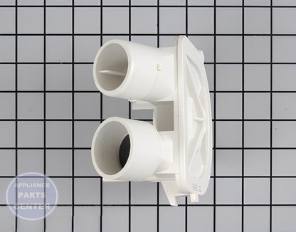 WHIRLPOOL WATER PUMP WP3363892 - Side view with universal specs