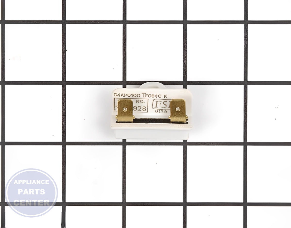 Thermal Fuse WP3368928 - Side view with precise measurements