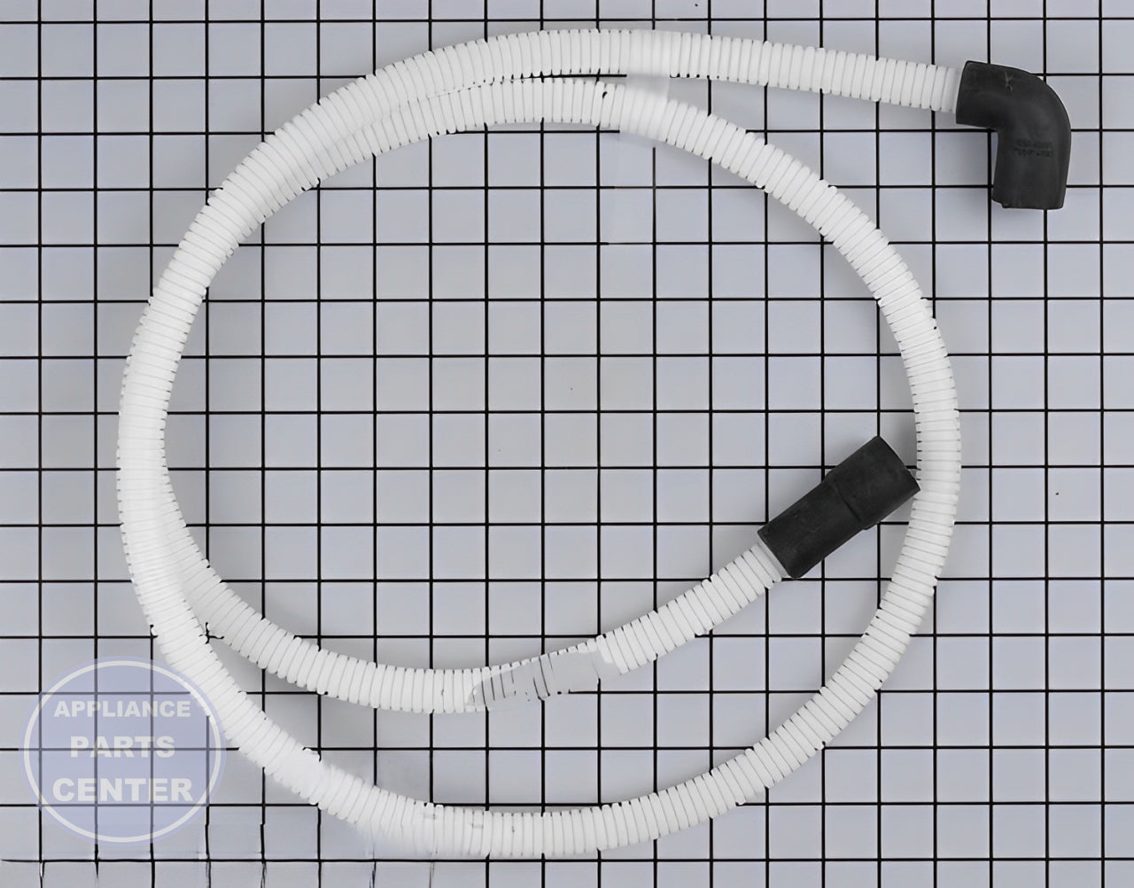 Whirlpool Dishwasher Drain Hose WP3374077 - Main view showing efficient water drainage for Whirlpool models