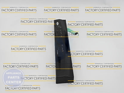 Whirlpool Dishwasher Control Panel WP3385734 - Installation in Whirlpool model WPL showing mounting points