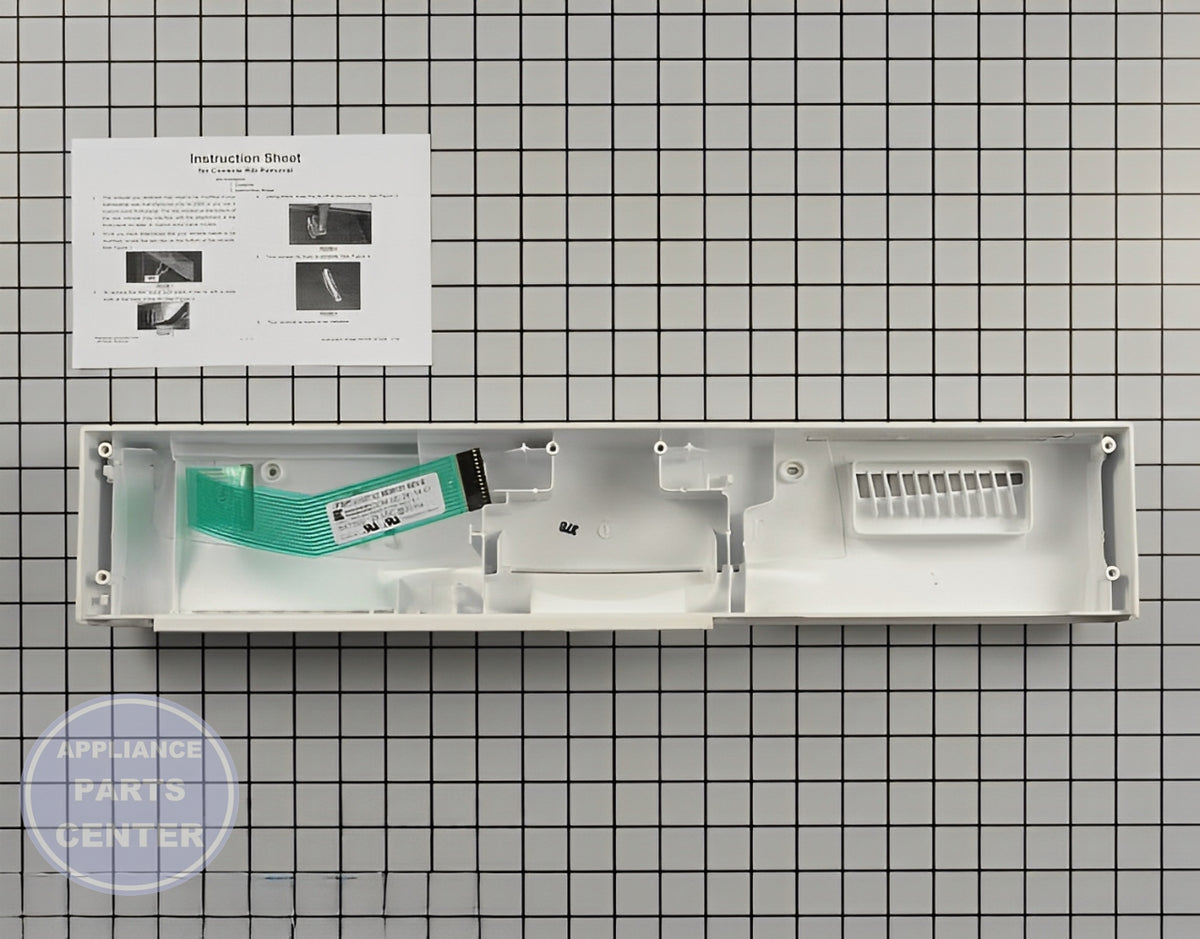 Touchpad and Control Panel WP3385735 - Detailed view of the responsive buttons