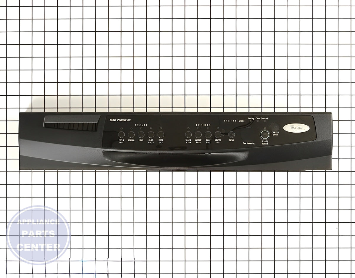 Whirlpool Touchpad and Control Panel WP3385741 - Main view showing precise control for Whirlpool Dishwasher models