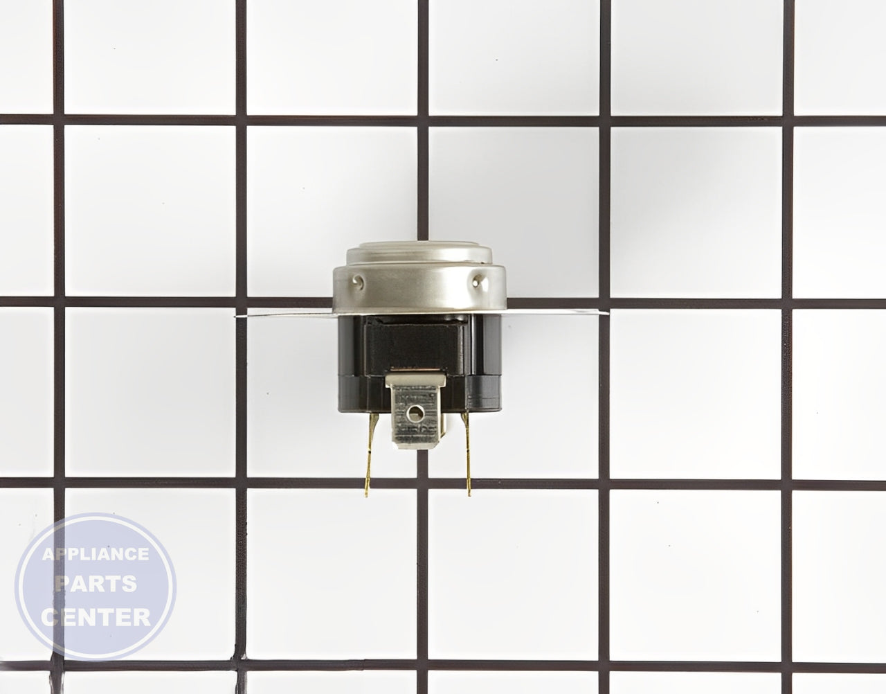 WHIRLPOOL DRYER CYCLING THERMOSTAT WP3387134 - Detailed view of thermostat technical details