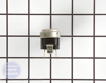 WHIRLPOOL DRYER CYCLING THERMOSTAT WP3387134 - Detailed view of thermostat technical details