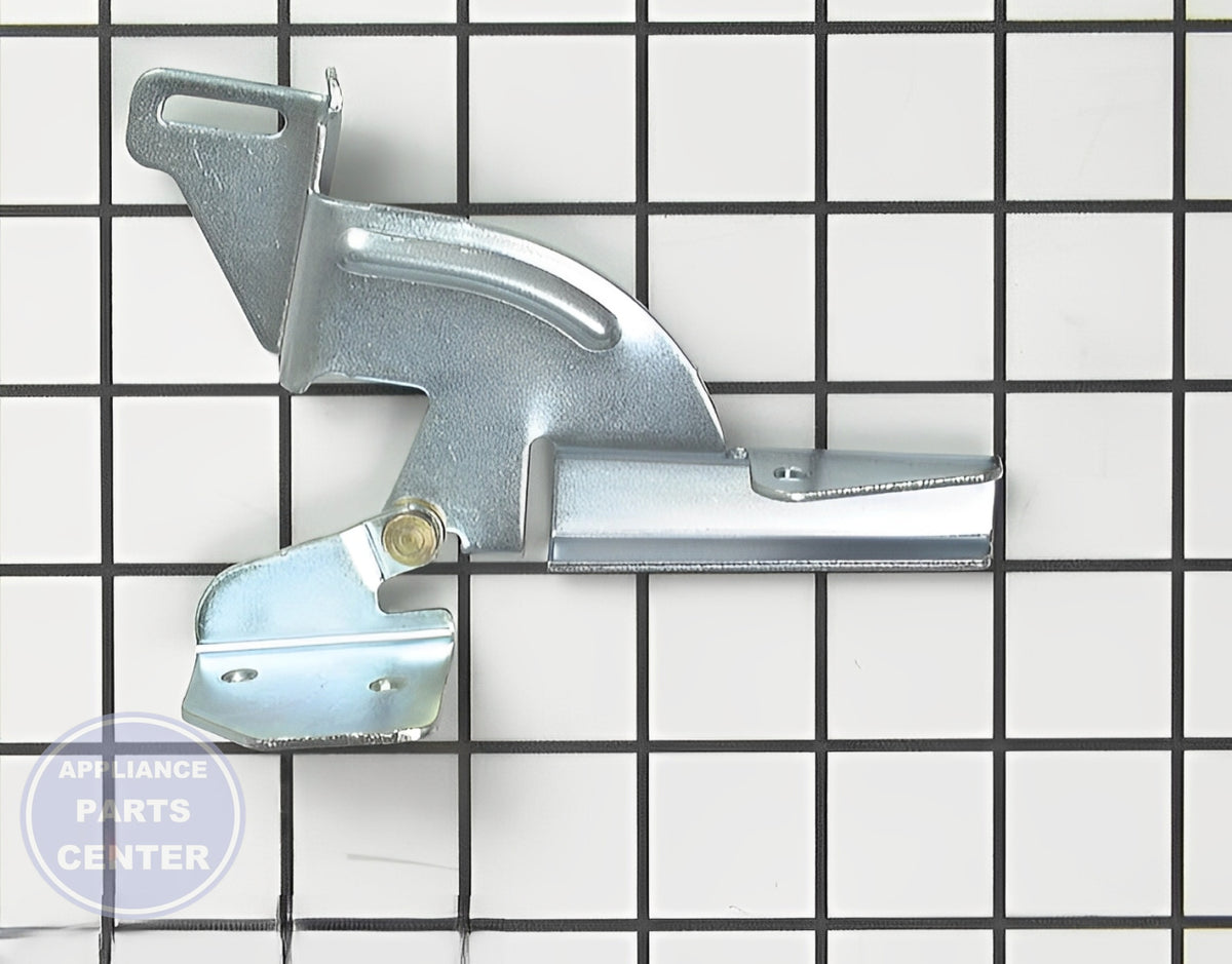 WHIRLPOOL DOOR HINGE WP3387560 - Main view showing durable construction for WPL models