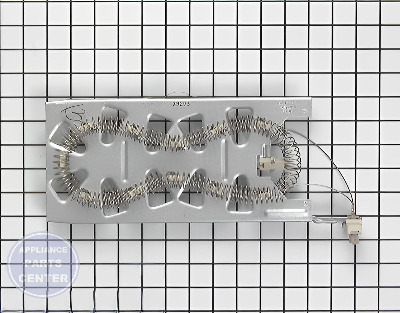 WHIRLPOOL DRYER HEATING ELEMENT WP3387747 - Main view showing efficient heating for WPL Dryer models