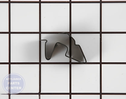 WHIRLPOOL DRYER SPRING CLIP WP3388229 - Main view showing secure fastening for Whirlpool and Kenmore models