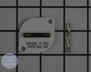 WHIRLPOOL DRYER THERMAL FUSE WP3390719 - Main view showing vital safety feature for WPL models