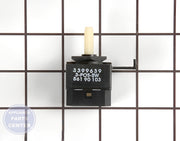 WHIRLPOOL SWITCH WP3399639 - Main view showing heavy load capacity for WPL Dryer and Washer models