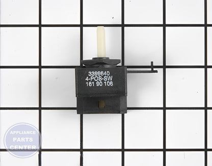 Whirlpool WHIRLPOOL SWITCH WP3399640 - Main view showing compatibility for various models