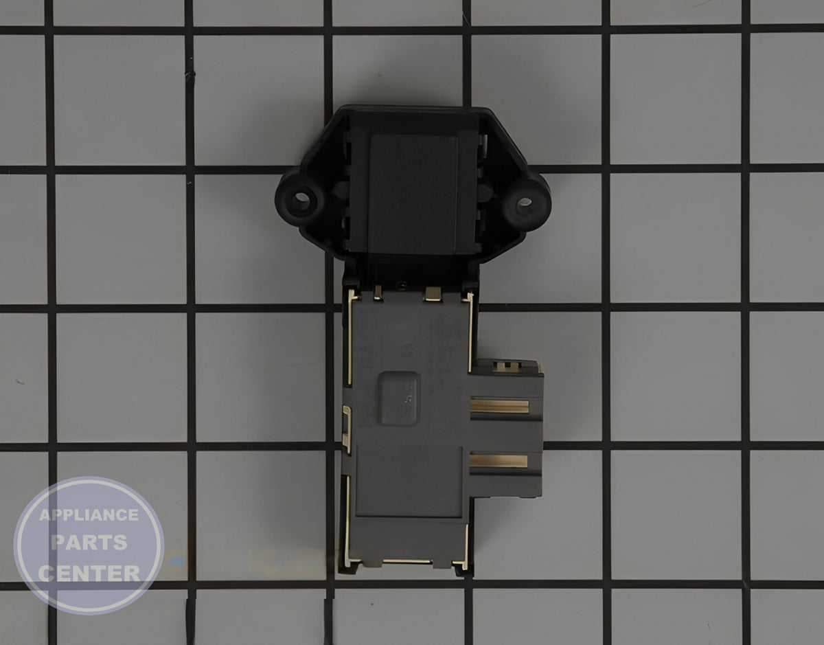 Door Lock WP34001011 - Side view with precise measurements