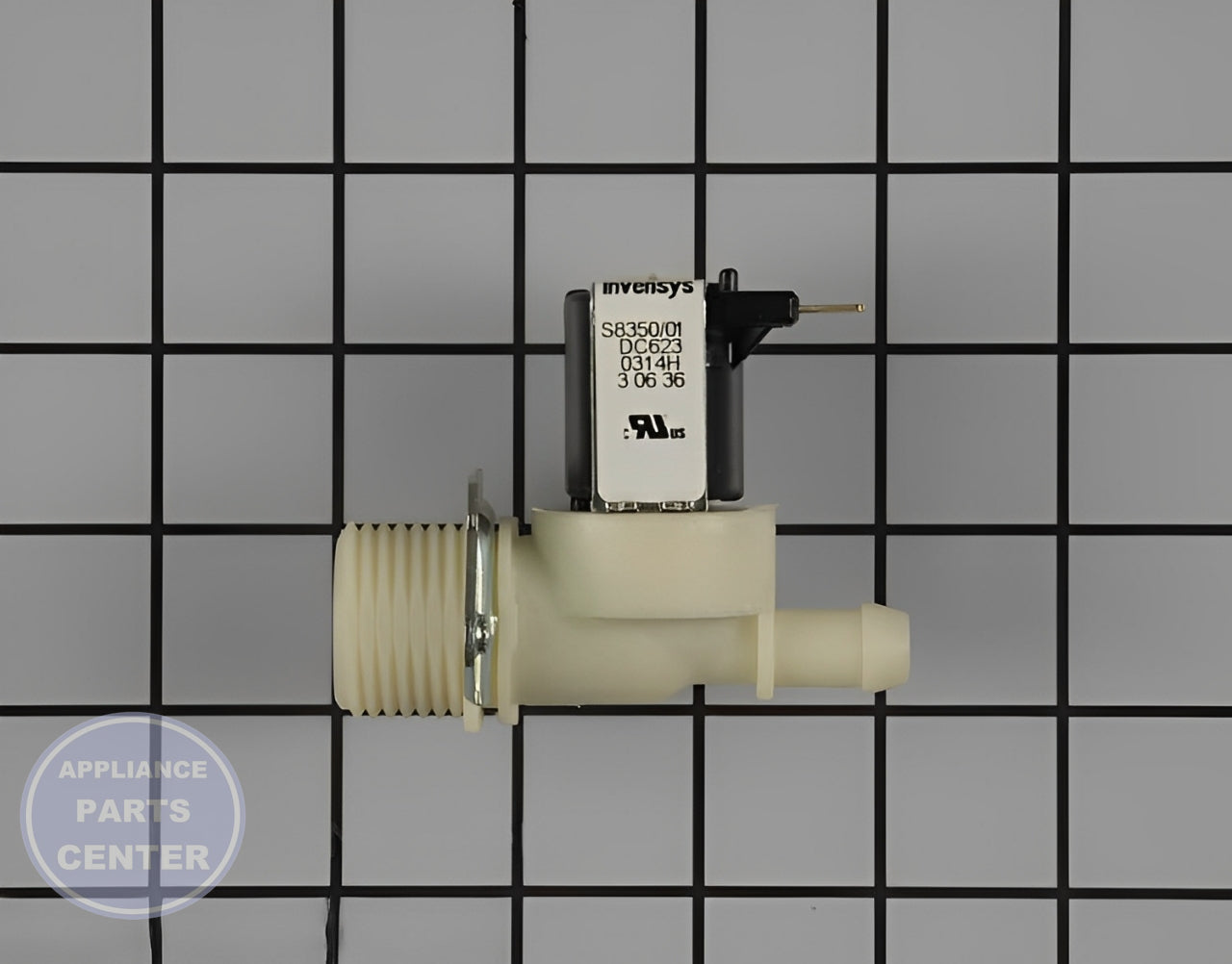 Amana Water Inlet Valve WP34001131 - Main view showing sturdy valve & float for Amana, Maytag, Samsung, Inglis models