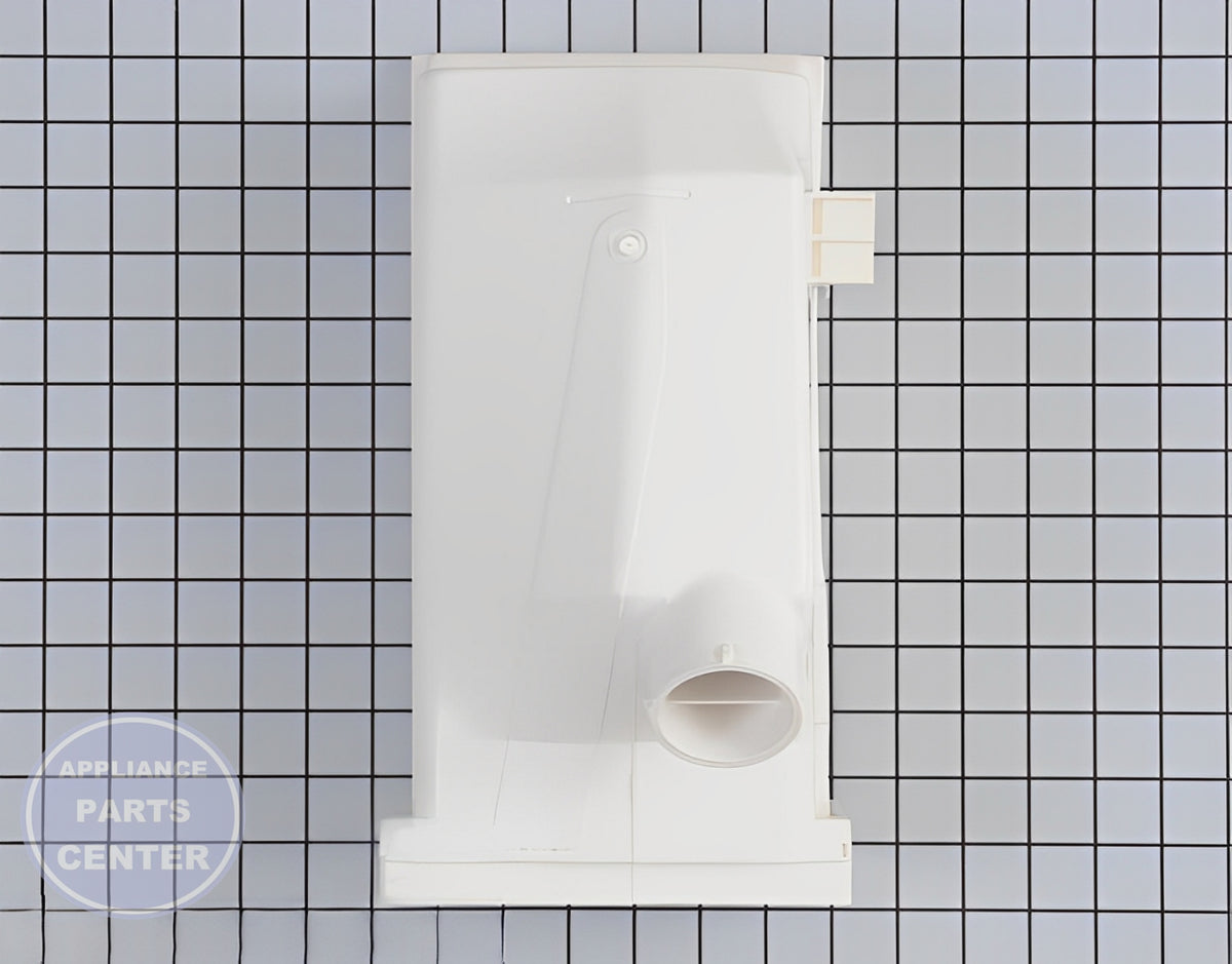 Amana Dispenser Housing WP34001245 - Main view showing dispenser compartments for Amana, Maytag, and Inglis models