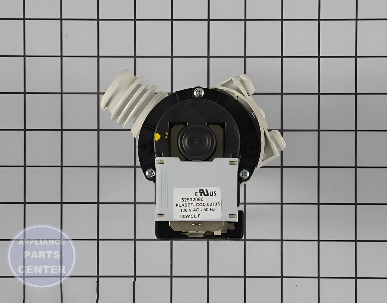 WHIRLPOOL DRAIN PUMP WP34001340 - Main view showing efficient drainage for WPL Washing Machines