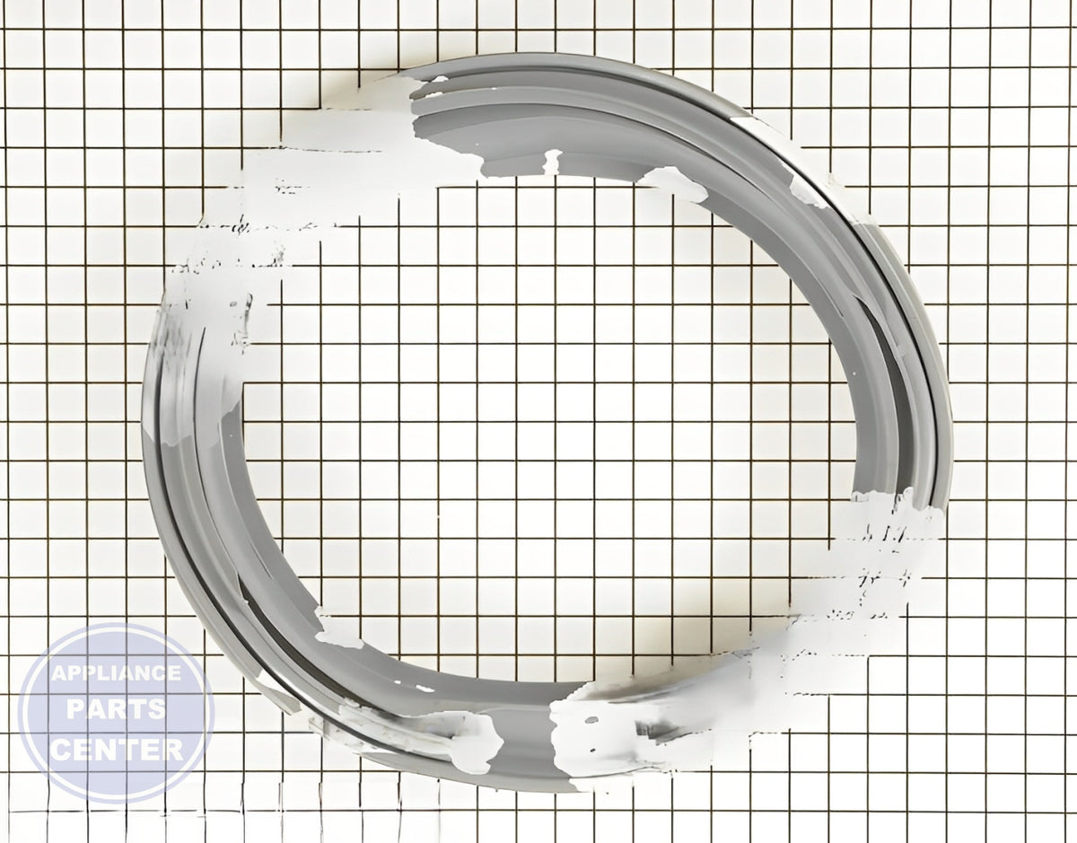 Amana Maytag Inglis Door Boot Seal WP34001432 - Main view showing watertight feature for specific models