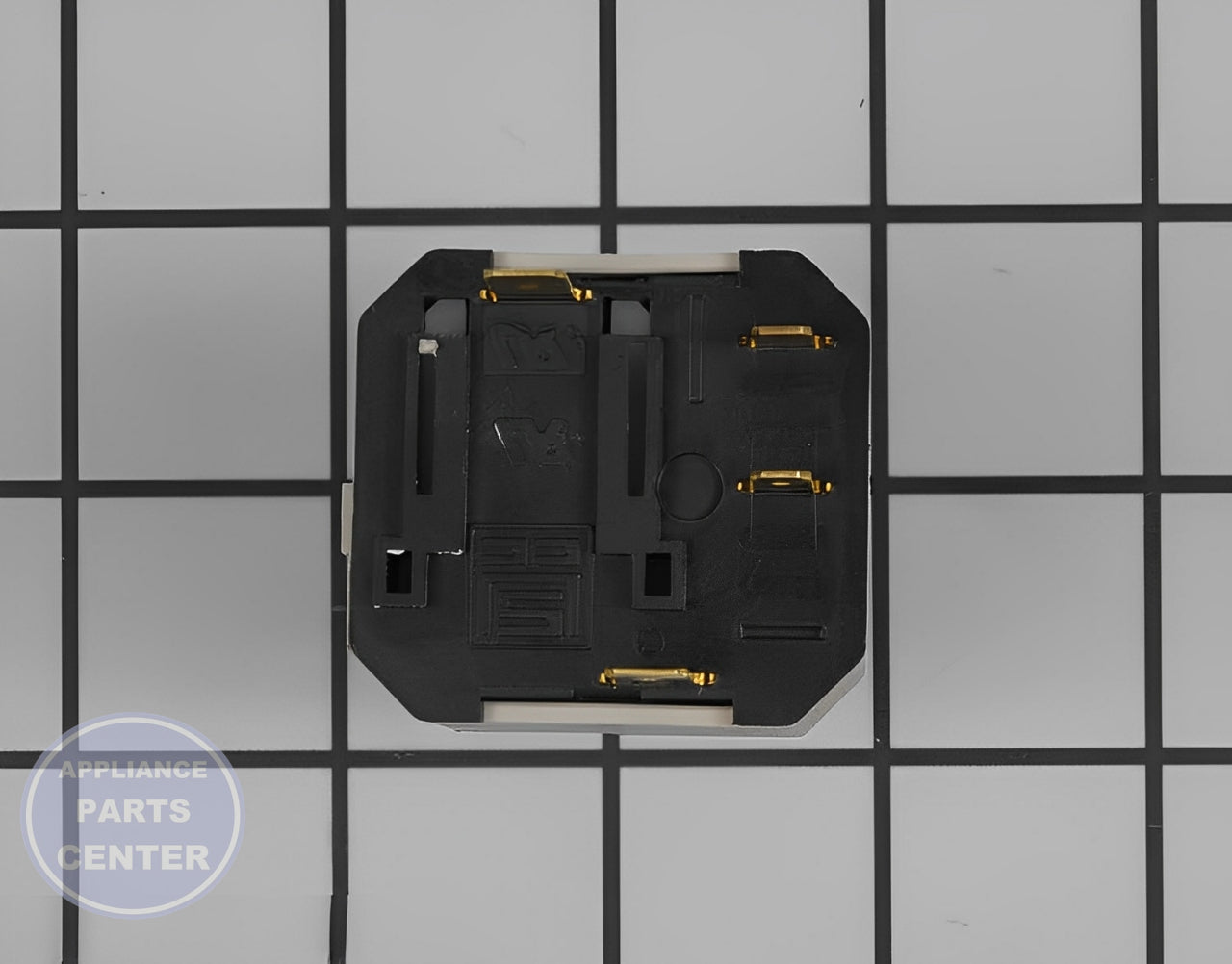 WHIRLPOOL DRYER STARTER SWITCH WP3404233 - Detailed view of precise switch mechanism