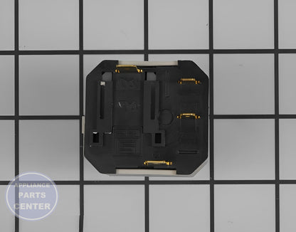 WHIRLPOOL DRYER STARTER SWITCH WP3404233 - Detailed view of precise switch mechanism