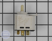 WHIRLPOOL DRYER STARTER SWITCH WP3404233 - Main view showing easy installation for WPL Dryer models